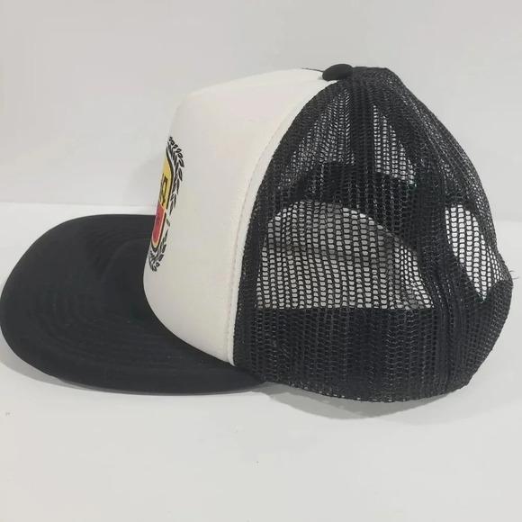 Quicksilver Aloha Hawaii White/Black Mesh,Snapback Mens Trucker Hat. - Picture 2 of 7